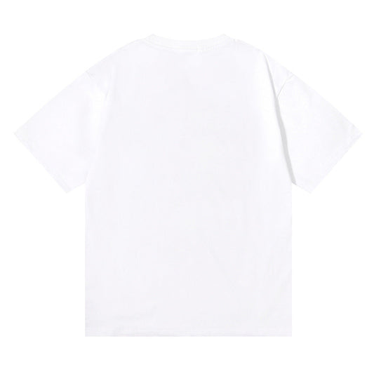 RHUDE letter wheat ear fruit print T-shirts