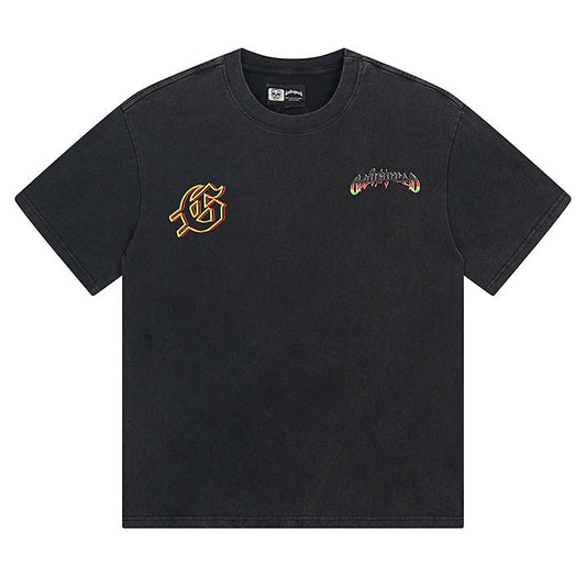 GODSPEED Skeleton Motorcycle T-shirt