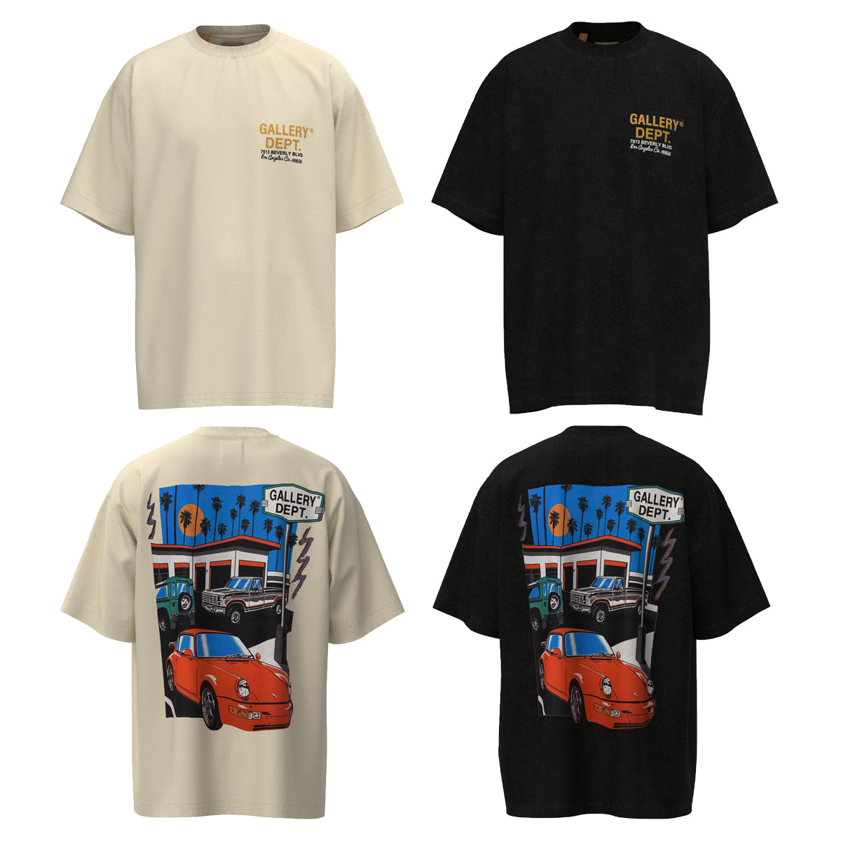 GALLERY DEPT New T-shirt D17 