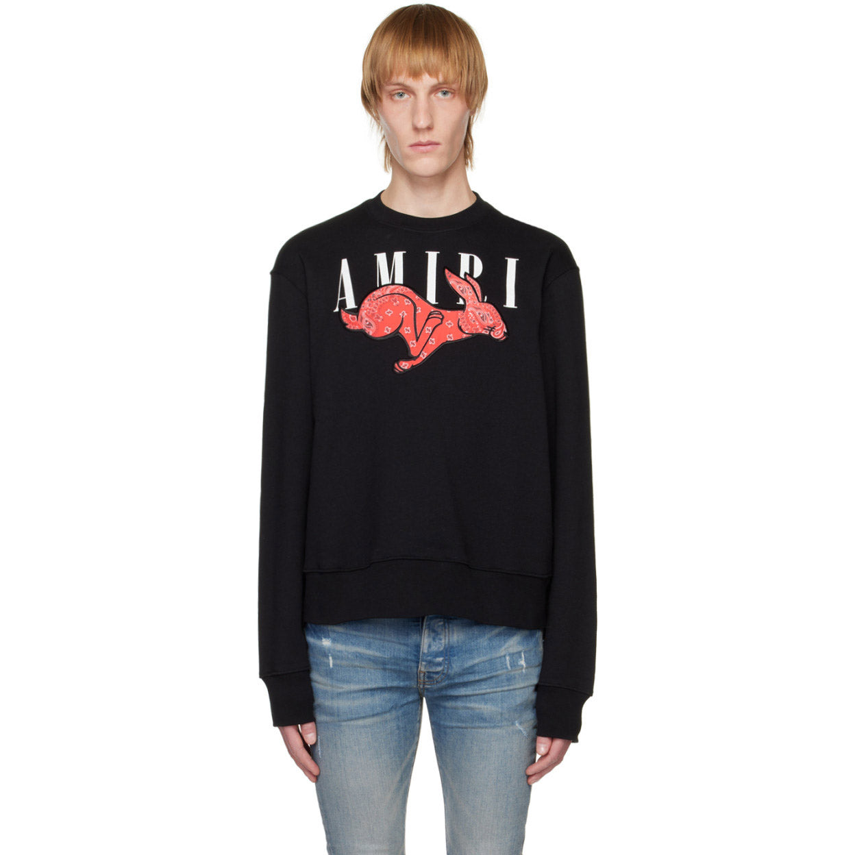 AMIRI Black Rabbit Sweatshirt 