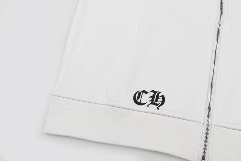 Chrome Hearts New Zip Up Hoodie -5015 
