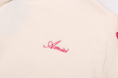 AMIRI Apricot Core Knitted sweater Hoodie