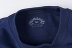 Sp5der Varsity Web Crewneck Sweatshirt Navy