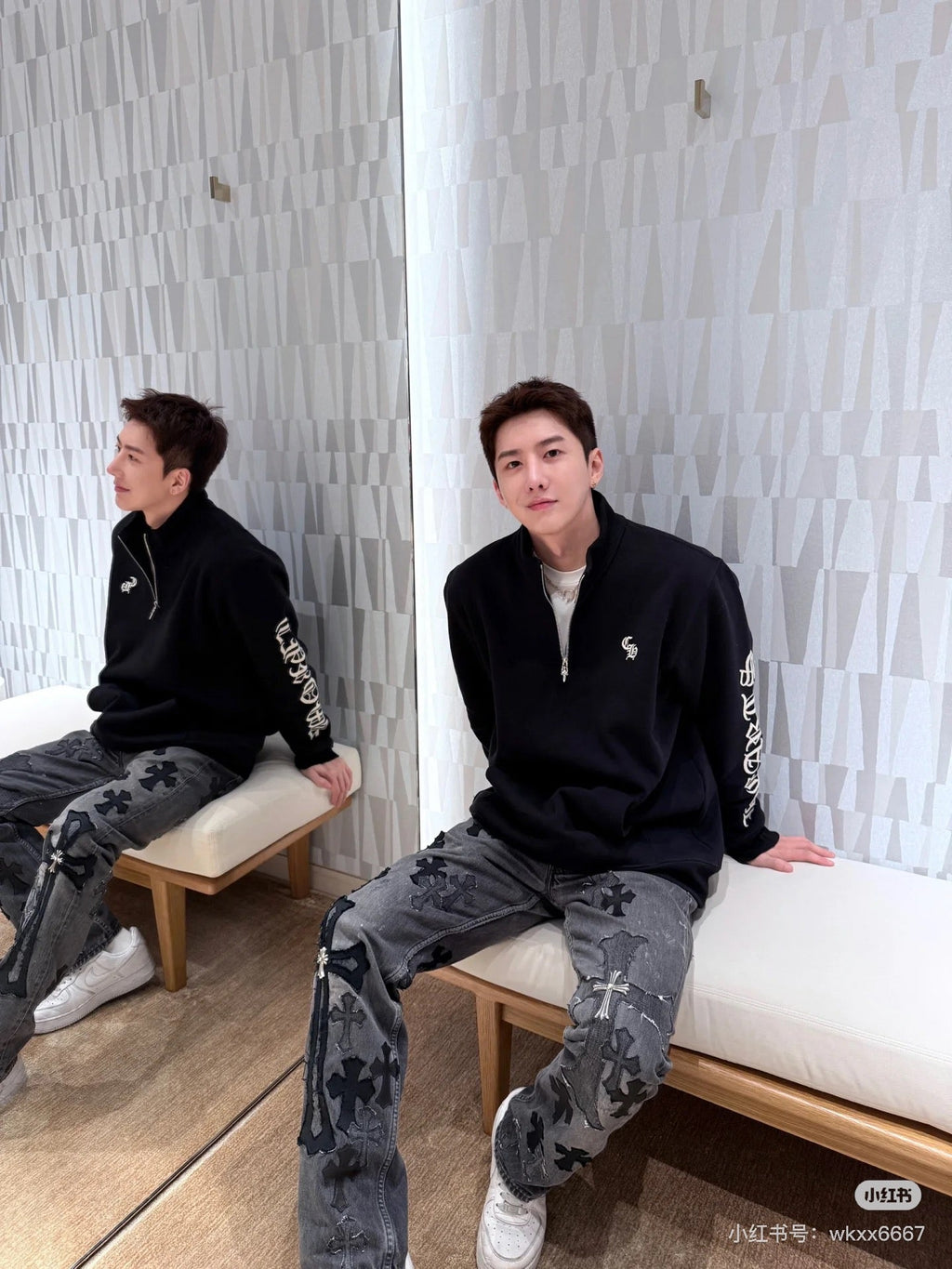 Chrome Hearts New Pants 8012 