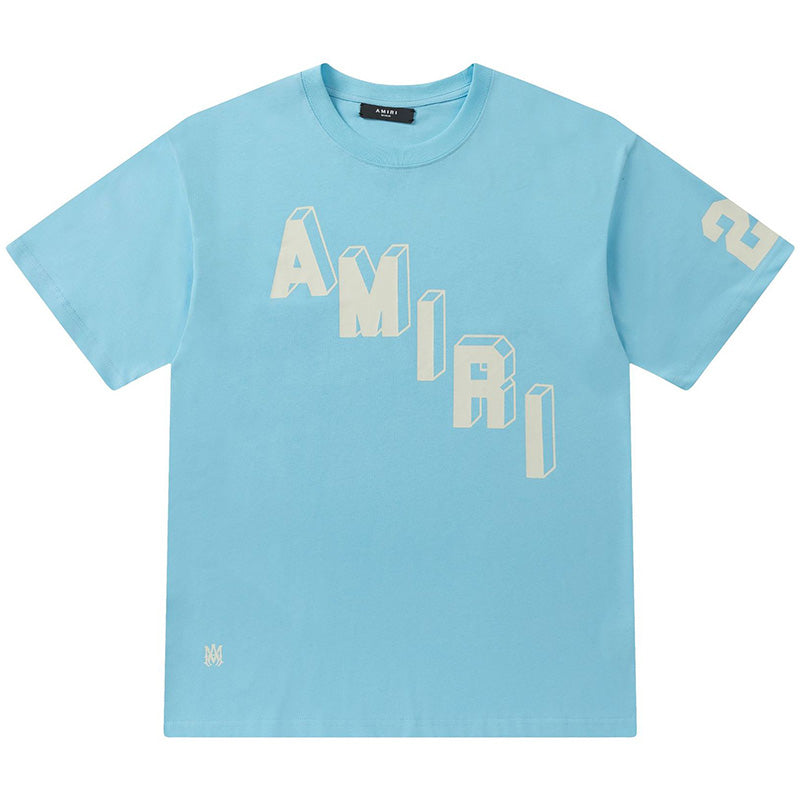 AMIRI Logo Printed Crewneck T-Shirt