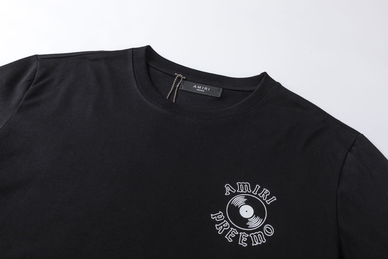 AMIRI Black DJ Premier Edition Premier Record T-Shirt 