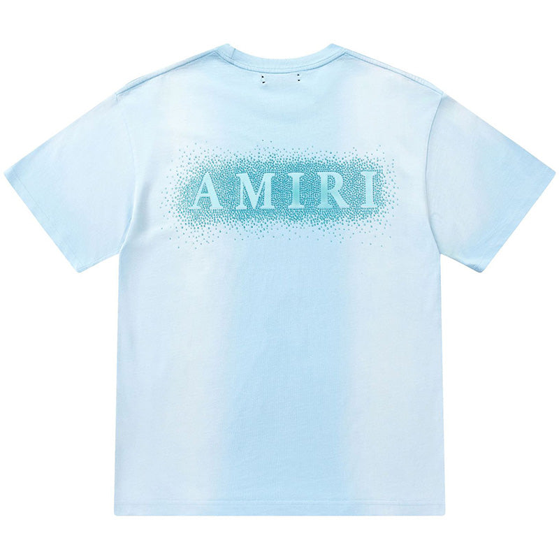 AMIRI Alphabet star embellished glitter print T-shirts 
