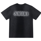 AMIRI Alphabet star embellished glitter print T-shirts 