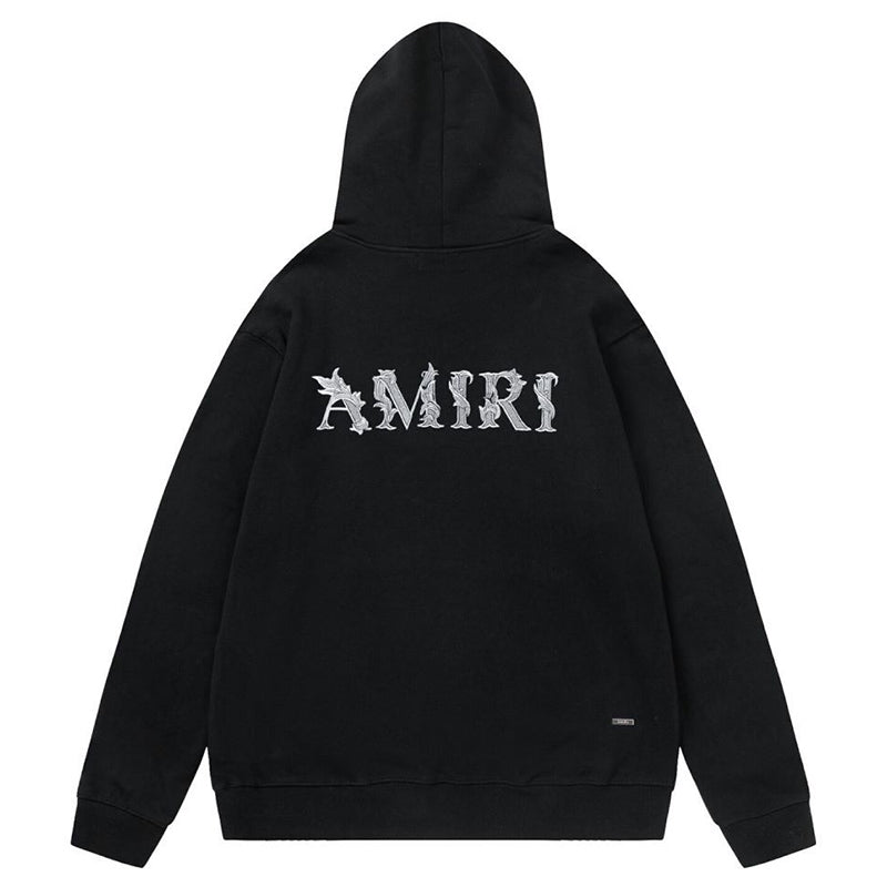 AMIRI Baroque Logo Hoodies