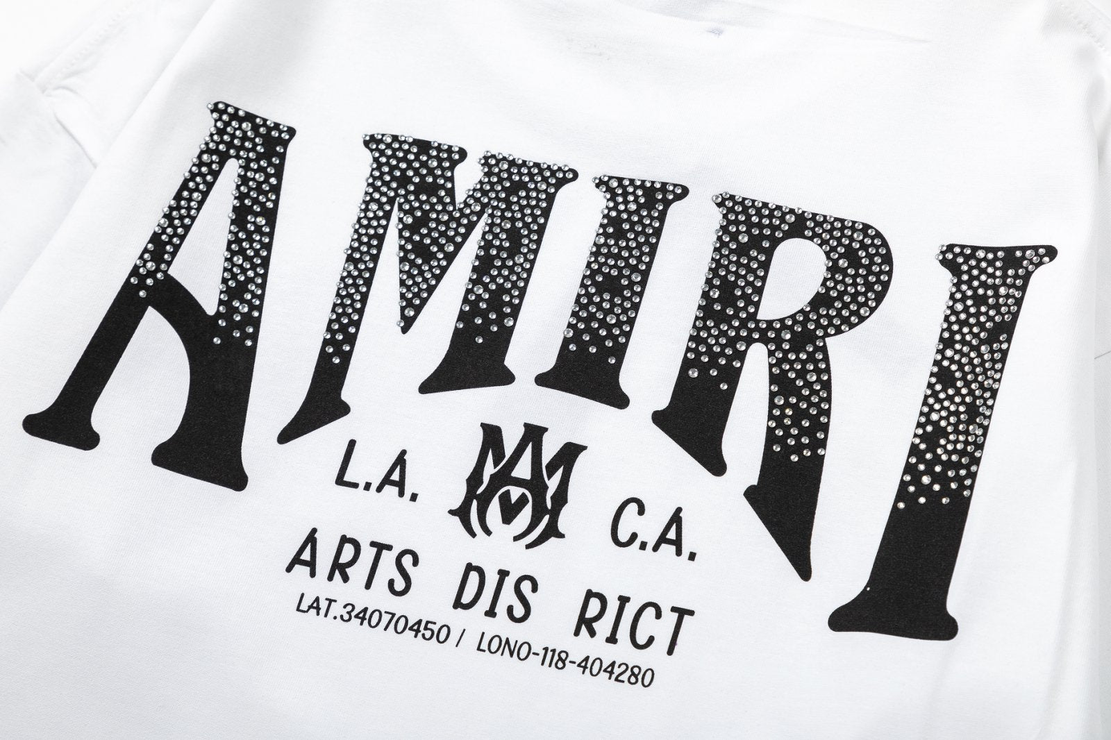 AMIRI AM Logo Cotton Jersey T-Shirts