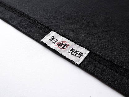 GODSPEED  Men's Black L.O.T.F Crew Neck T-Shirt