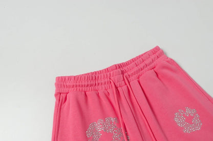 Denim Tears Cashmere Swarovski Cotton Wreath Shorts
