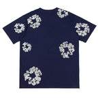 Denim Tears Crystal Patch Cotton logo Design T-Shirts
