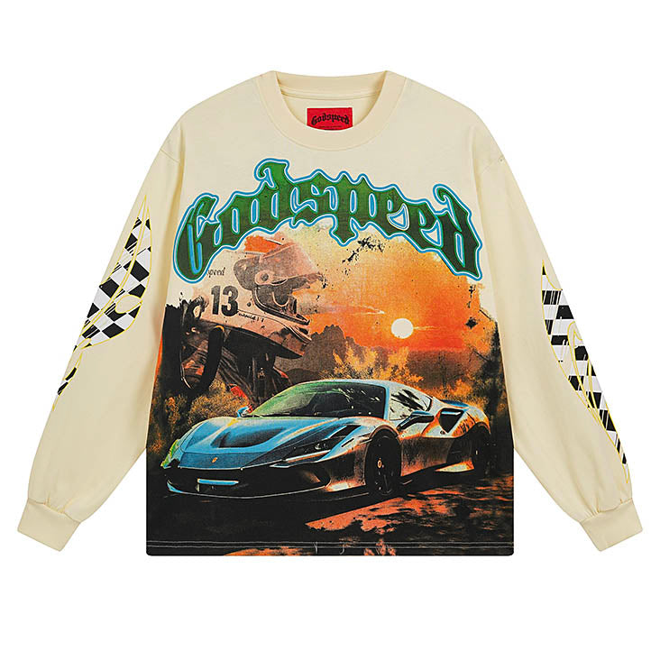GODSPEED Sunset Drift Layered Long Sleeve T-Shirt