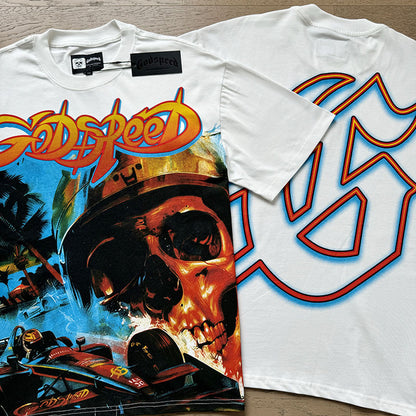 GODSPEED Skeleton Racer T-shirt