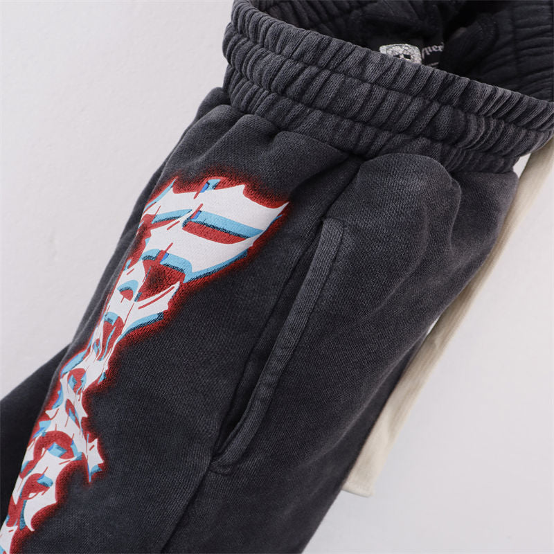 Godspeed Lettering Pattern Shorts #8770