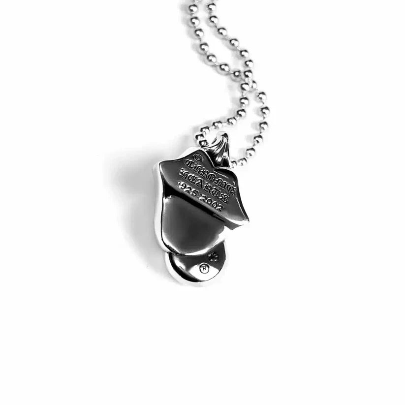 Chrome Hearts ROLLING STONES LIP &amp; TONGUE PENDANT
