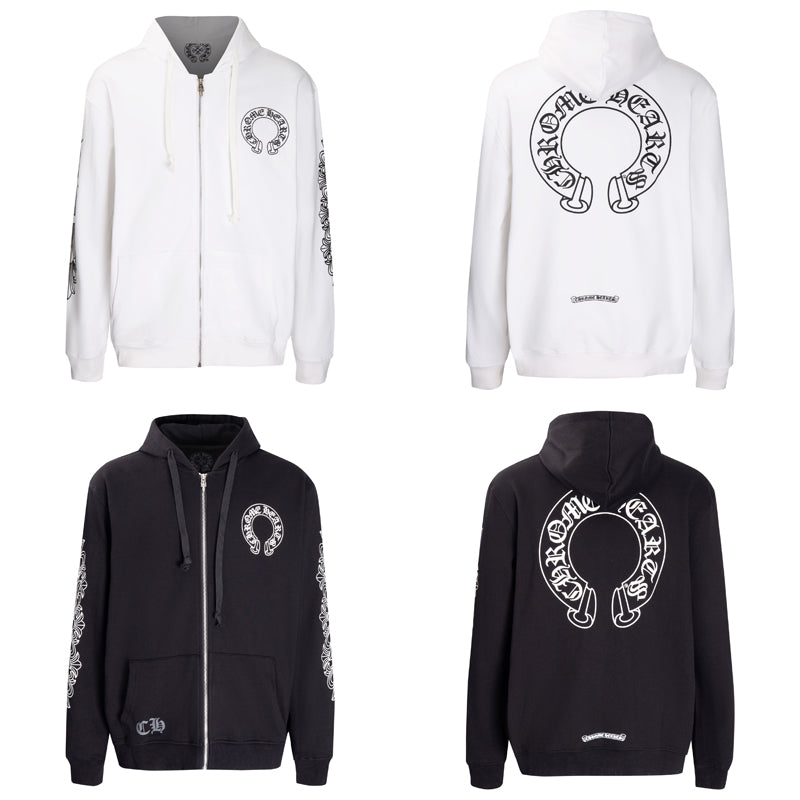 Chrome Hearts New Zip Up Hoodie -5001 
