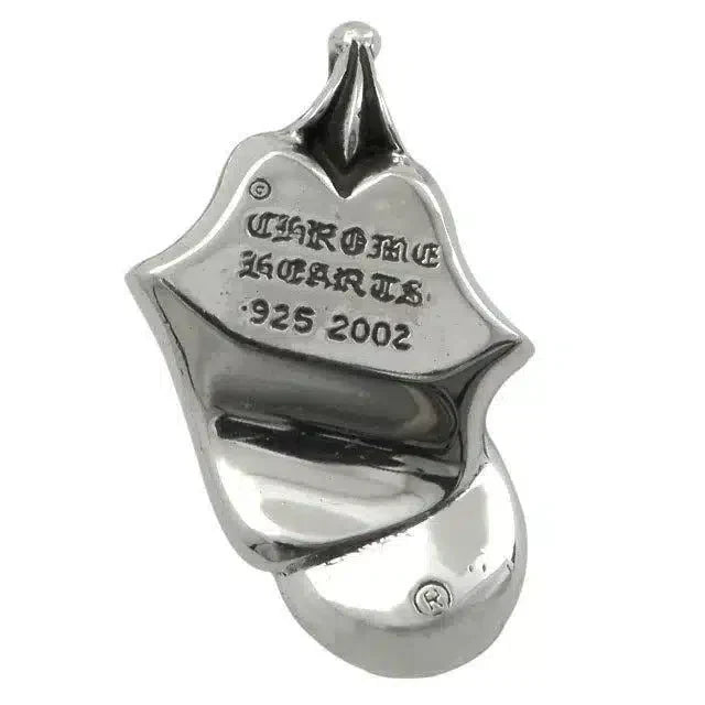 Chrome Hearts ROLLING STONES LIP &amp; TONGUE PENDANT
