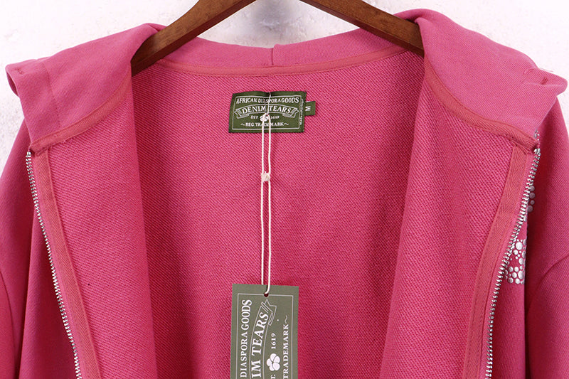 Denim Tears Kapok Flower Pattern Printed Hoodie