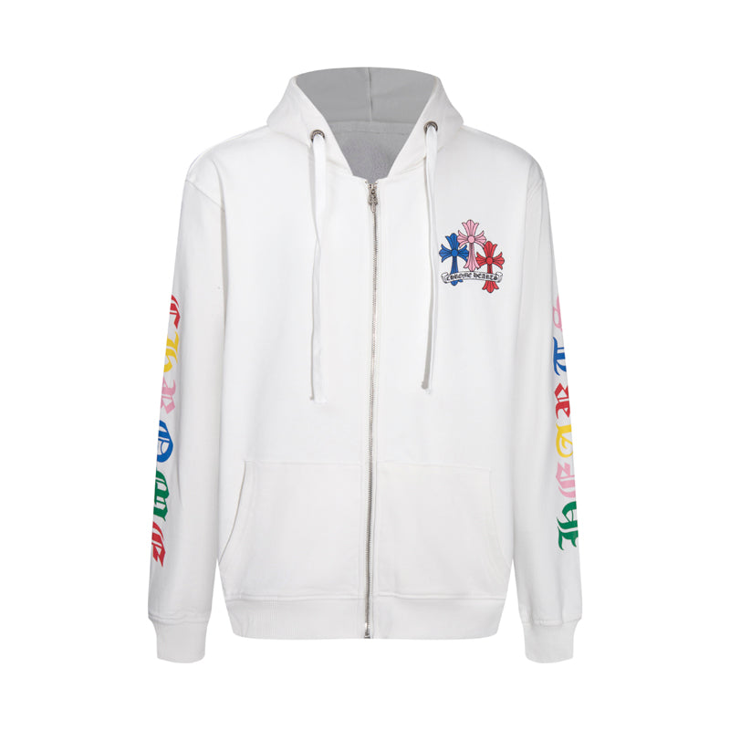Chrome Hearts New Zip Up Hoodie 5010 