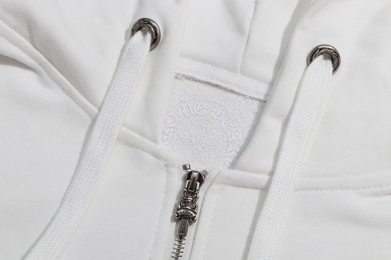 Chrome Hearts New Zip Up Hoodie 5010 
