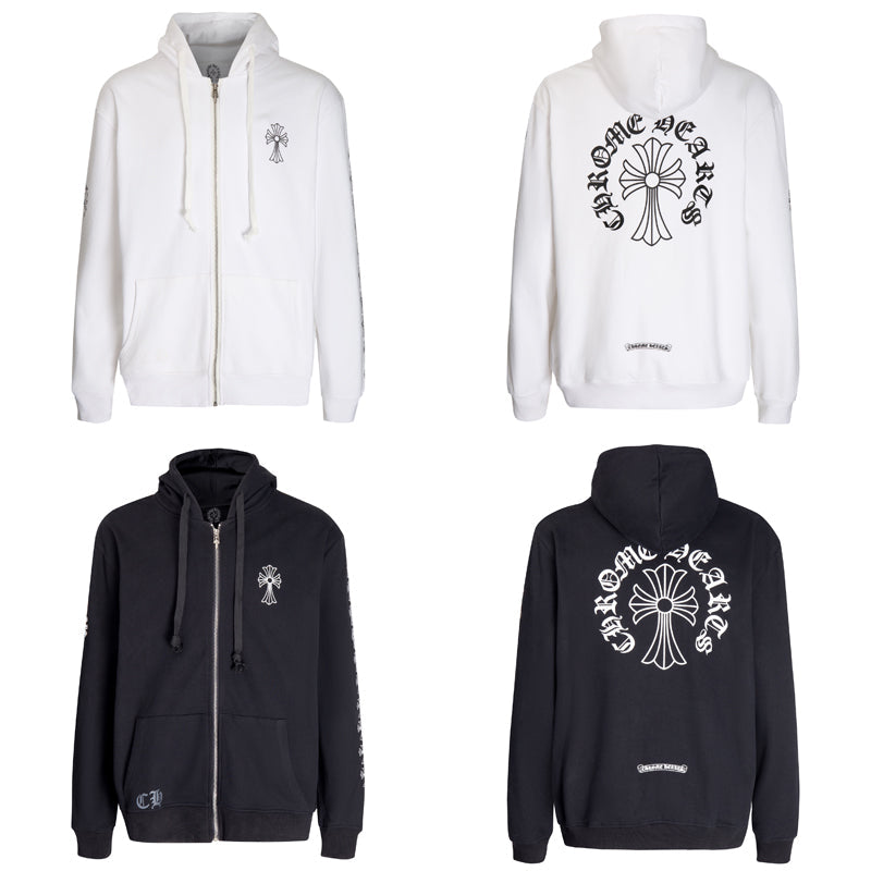 Chrome Hearts New Zip Up Hoodie 5007 