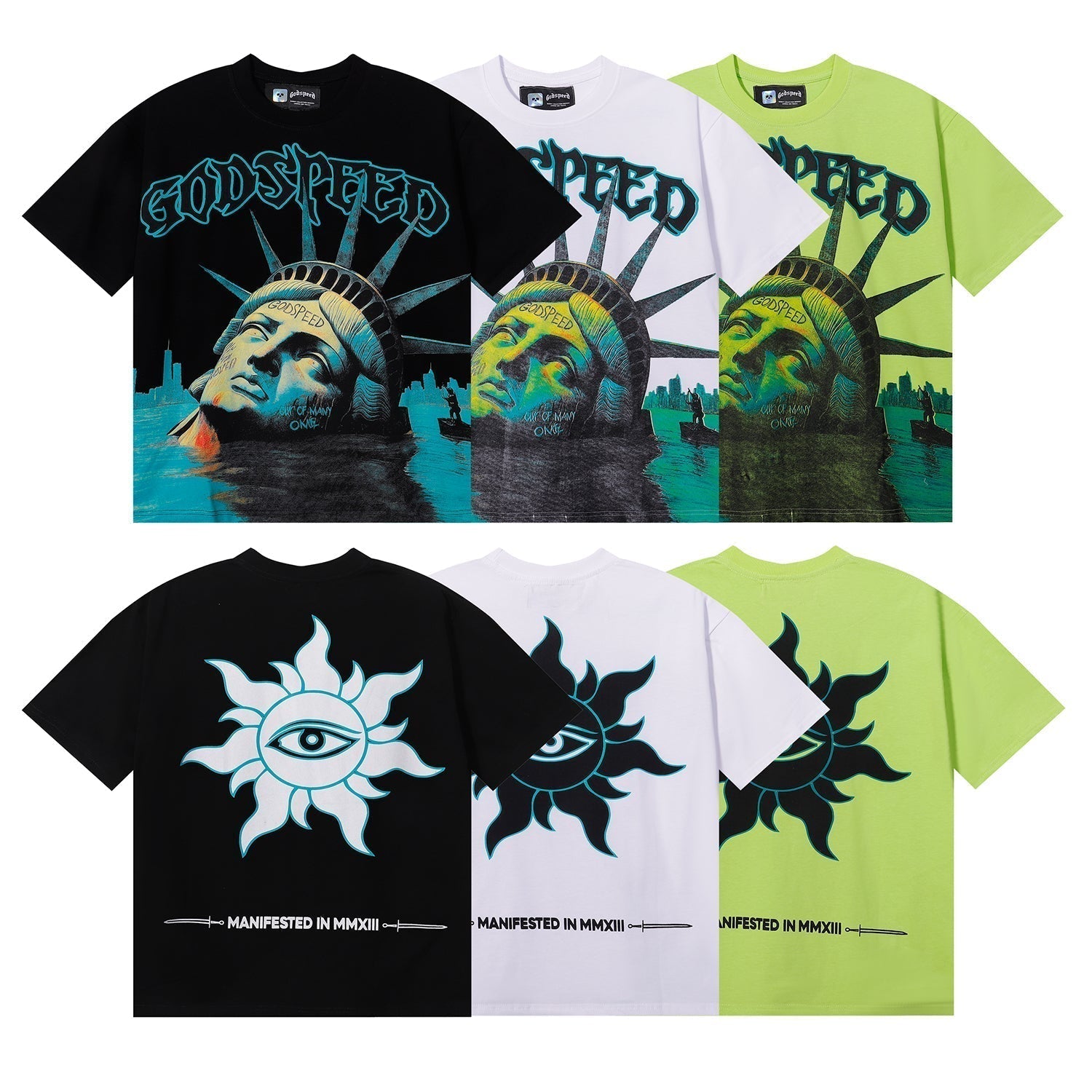 Godspeed Purple City Bone Tee