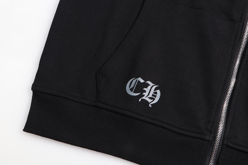Chrome Hearts New Zip Up Hoodie 5010 