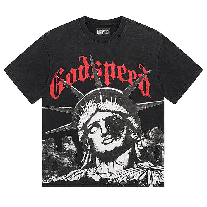 GODSPEED Statue Of Liberty T-shirt