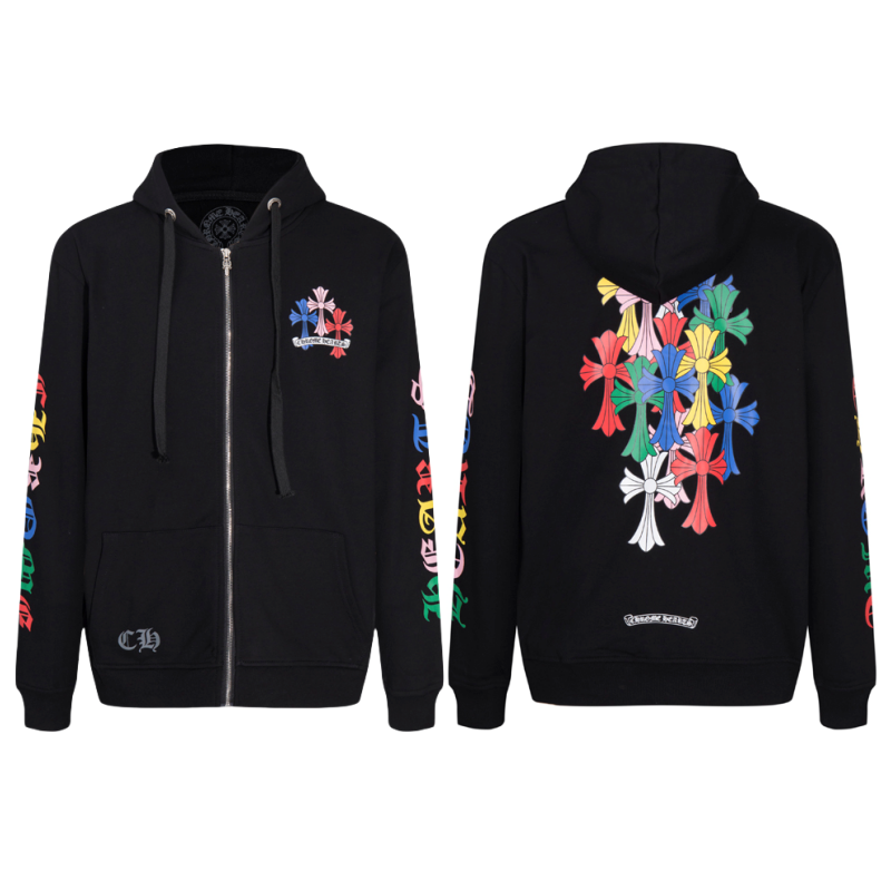 Chrome Hearts New Zip Up Hoodie 5010 