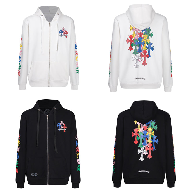 Chrome Hearts New Zip Up Hoodie 5010 
