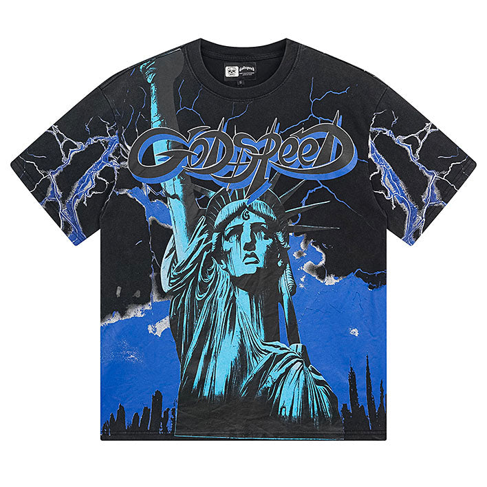 GODSPEED Statue Of Liberty T-shirt
