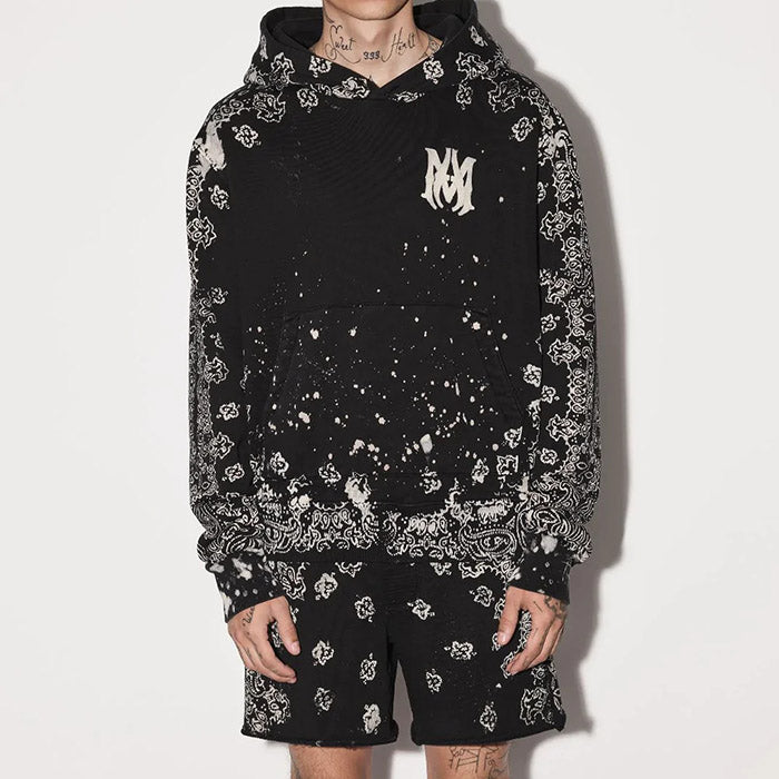 AMIRI Bandana Bleach Hoodie