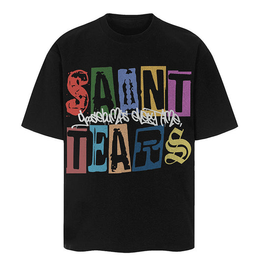 Saint Michael Graphic Printed T-Shirt