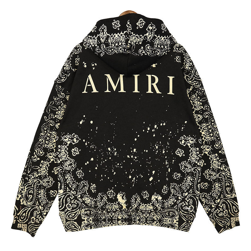 AMIRI Bandana Bleach Hoodie