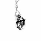 Chrome Hearts ROLLING STONES LIP &amp; TONGUE PENDANT