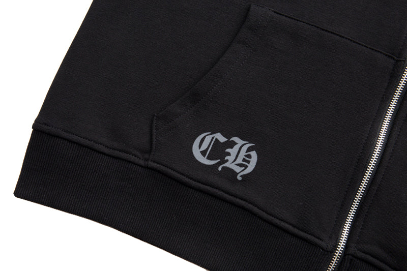 Chrome Hearts New Zip Up Hoodie -5001 