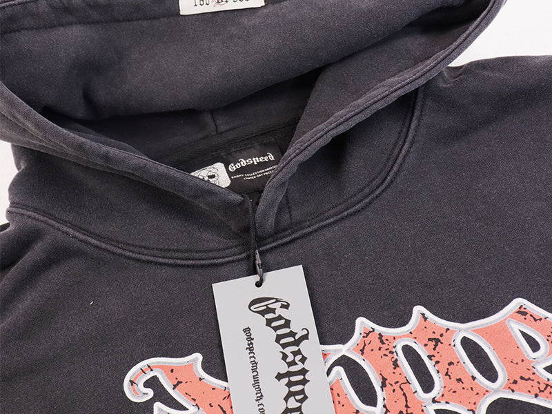 Godspeed Skeletons Pattern Printed Hoodies