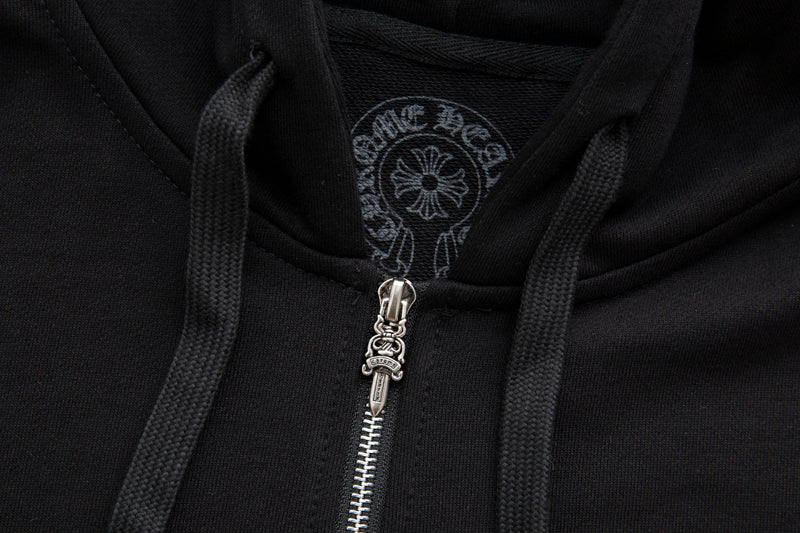 Chrome Hearts New Zip Up Hoodie -5001 