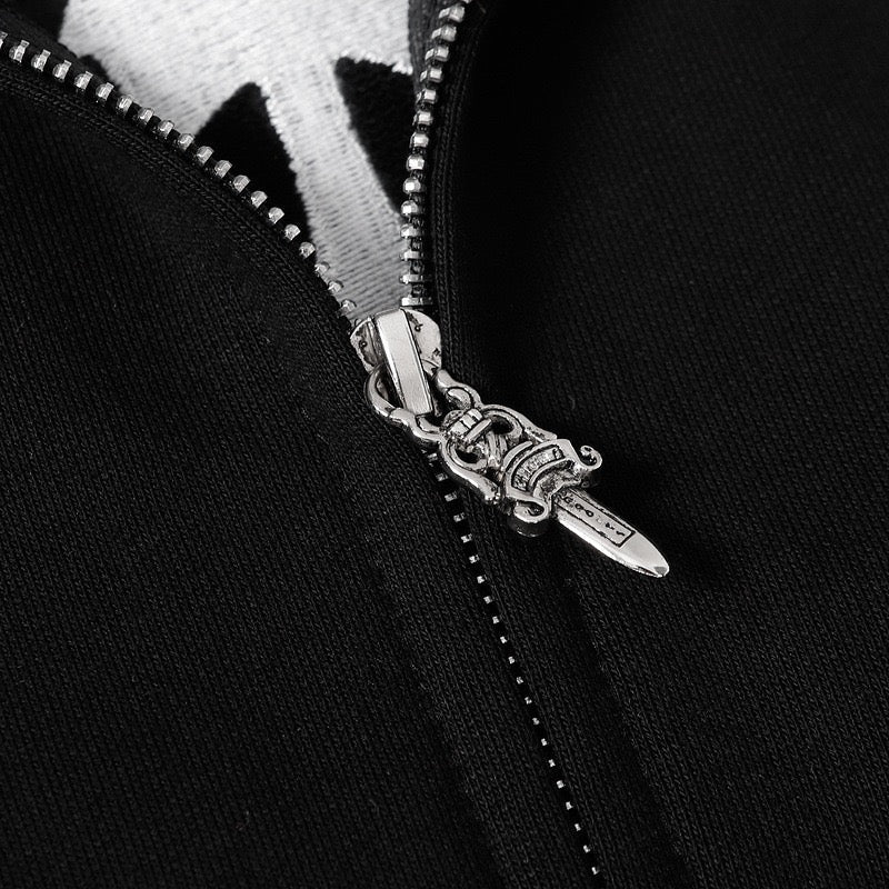 Chrome Hearts New Zip Up Hoodie 7019 