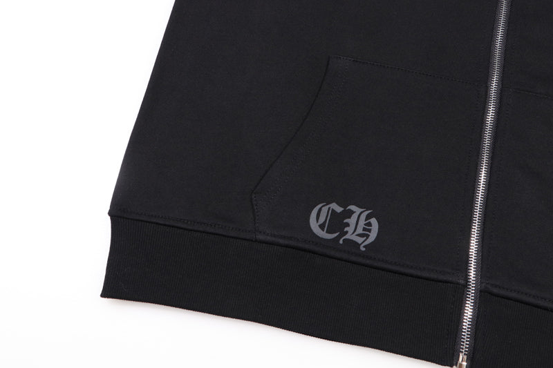 Chrome Hearts New Zip Up Hoodie -5015 