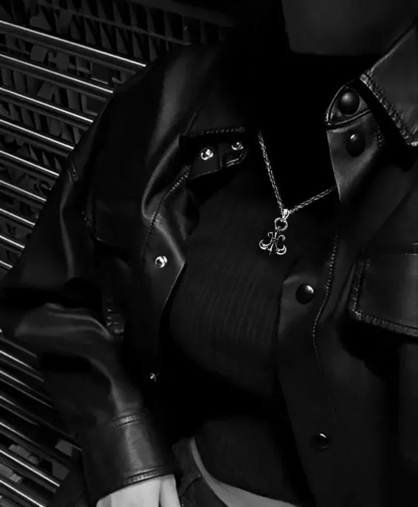 Chrome Hearts BS FLOWER PENDANT WITH BAIL