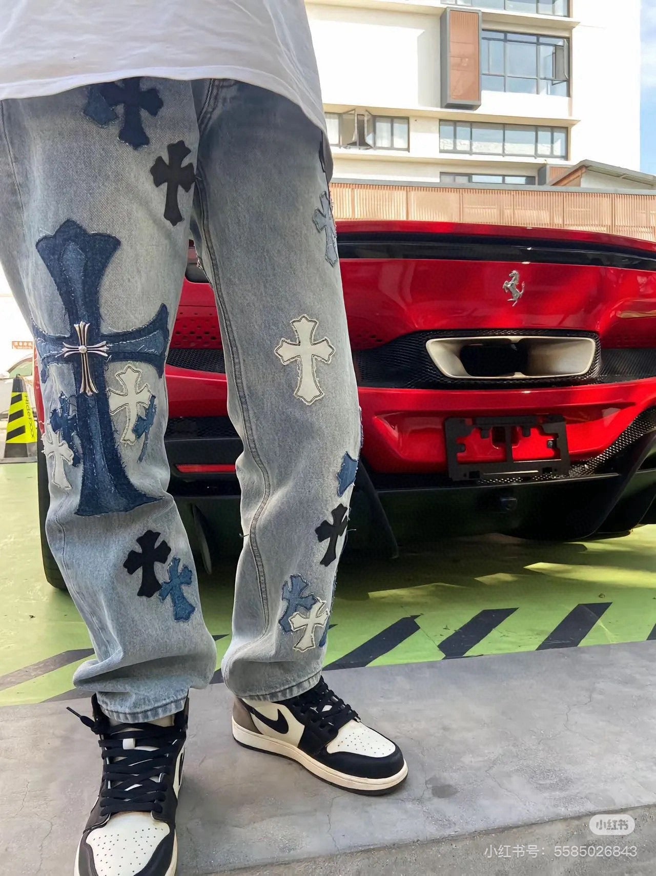 Chrome Hearts New Pants 8012 