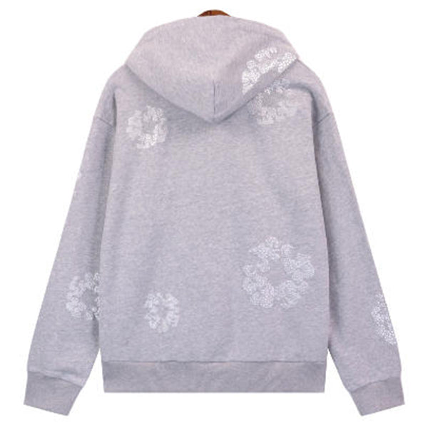 Denim Tears Kapok Flower Pattern Printed Hoodie