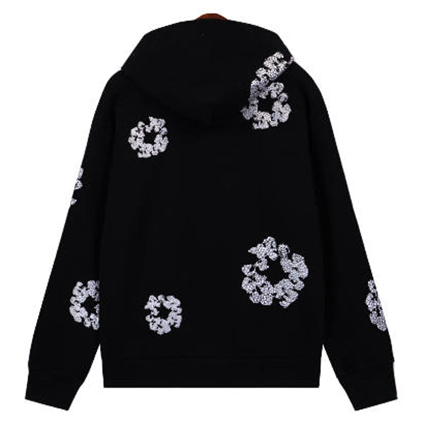 Denim Tears Kapok Flower Pattern Printed Hoodie