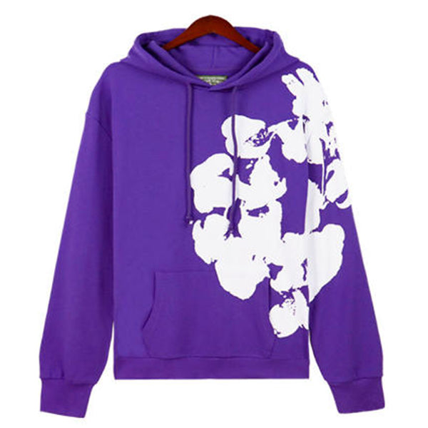 Denim Tears Kapok Flower Pattern Printed Hoodie