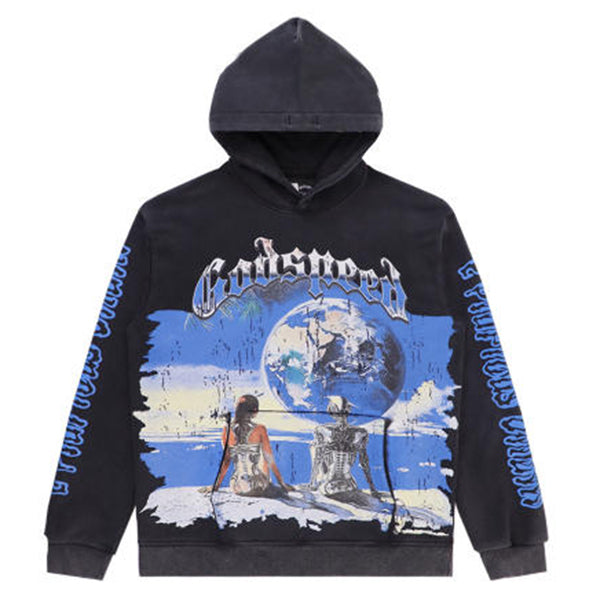 Godspeed Skeletons Earth Hoodies